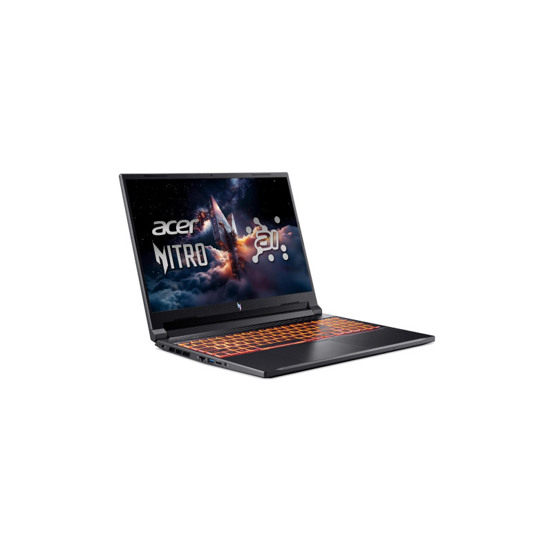 ACER Nitro V 16 AI ANV16-42 Shale Black 16” IPS WUXGA 180Hz (AMD Ryzen 7 260 AI 8xCore 3.8-5.1GHz, 32GB DDR5 RAM (0