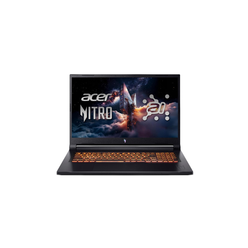 ACER Nitro V 17 AI ANV17-41 Obsidian Black 17.3” IPS FHD 144Hz (AMD Ryzen 7 260 AI 8xCore 3.8-5.1GHz, 32GB DDR5 RAM