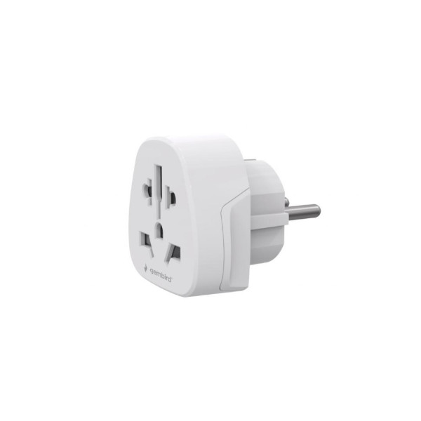 Gembird AC World to EU power adapter