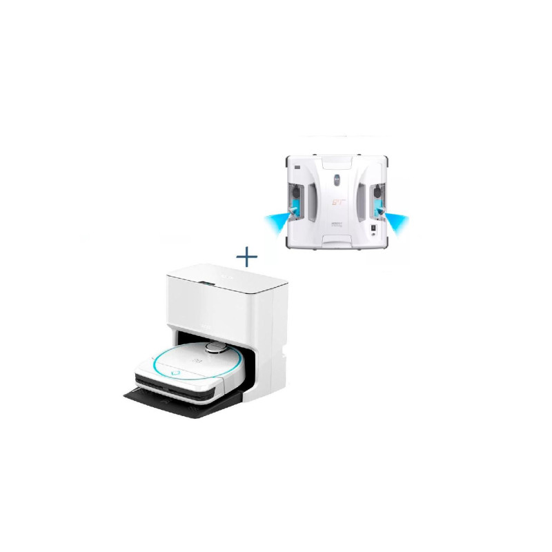 Bundle HOBOT ”Vacuum Cleaning Robot Legee D8 + Legee LuLu + Window Cleaning Robot S7 Pro