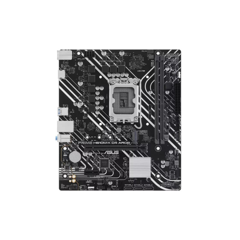 Материнская плата Asus Prime H610M-K D4 ARGB