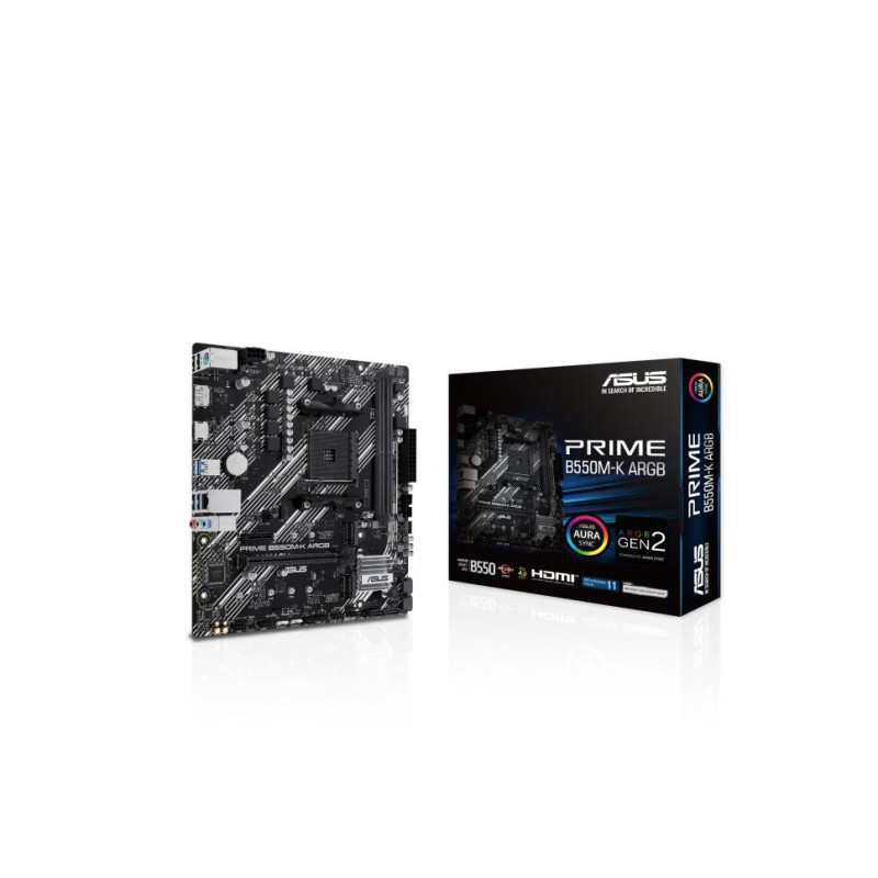 Материнская плата Asus Prime B550M-K ARGB