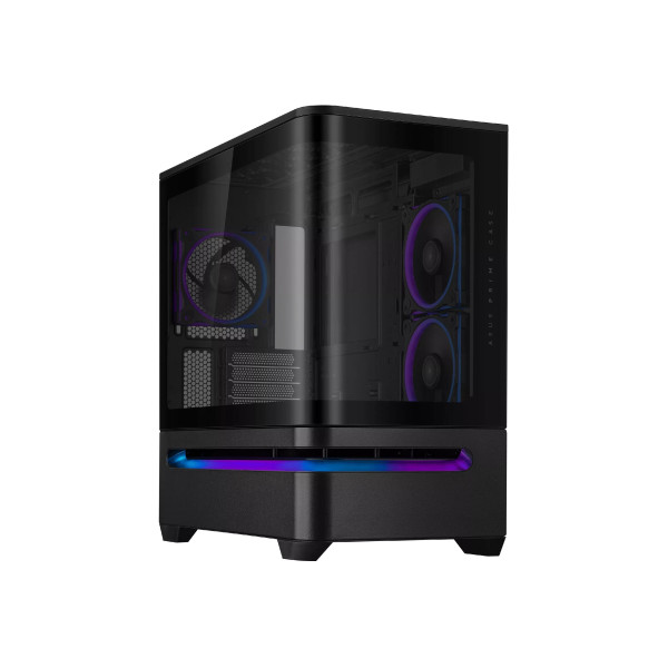 Корпус для ПК Asus Prime AP202 TG ARGB, Black