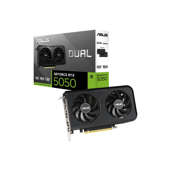 Placa Video Asus GeForce RTX 5050 Dual OC