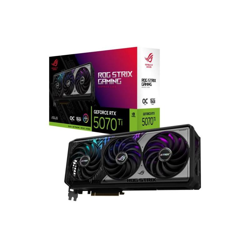 Видеокарта Asus ROG Strix Gaming GeForce RTX 5070 Ti OC Edition