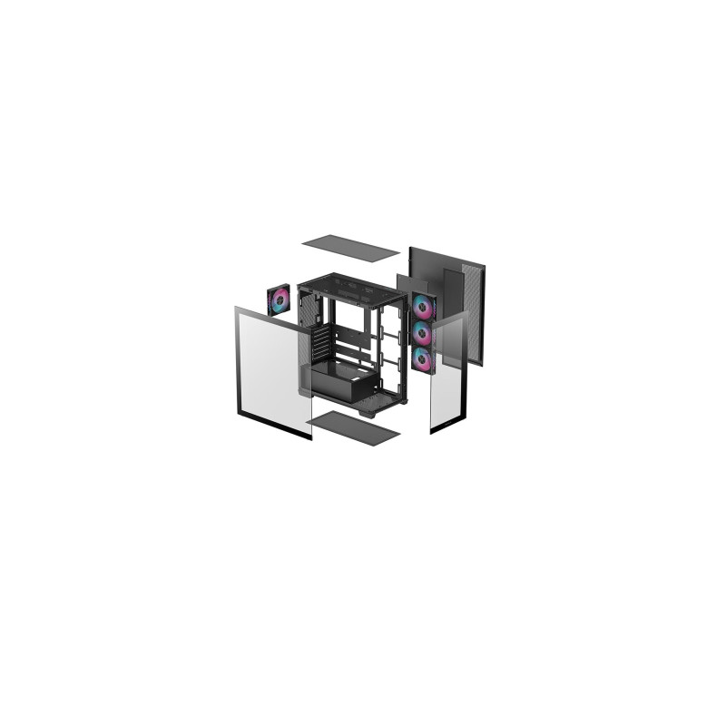 DEEPCOOL CG580 4F, черный