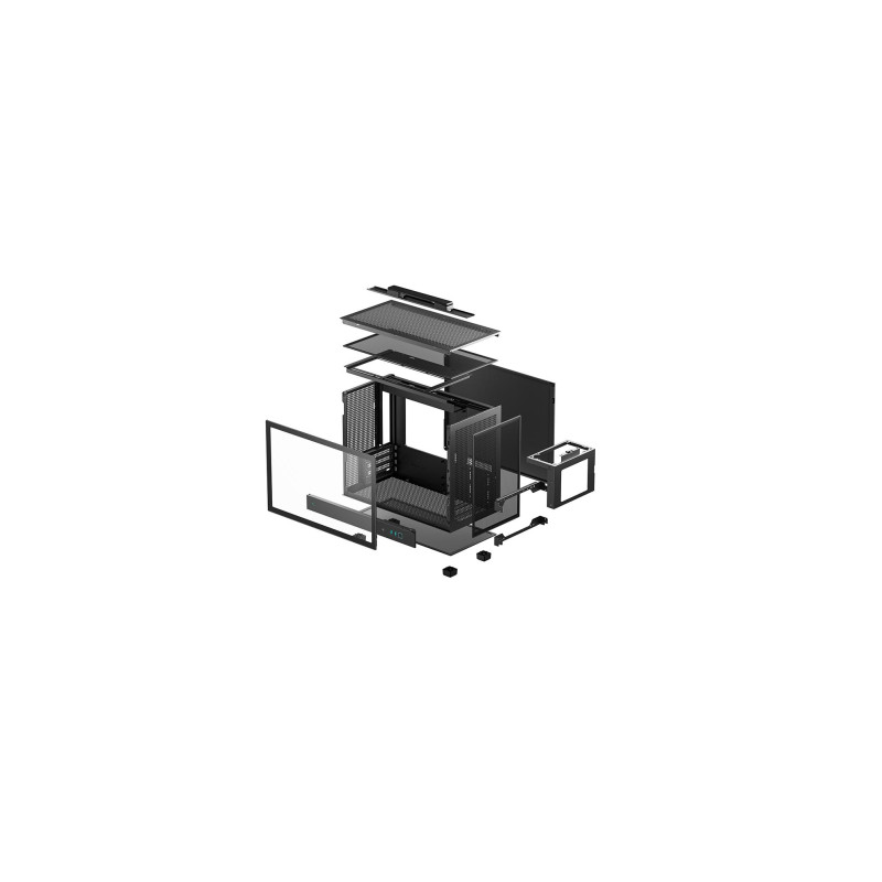 DEEPCOOL CH160 PLUS, Negru