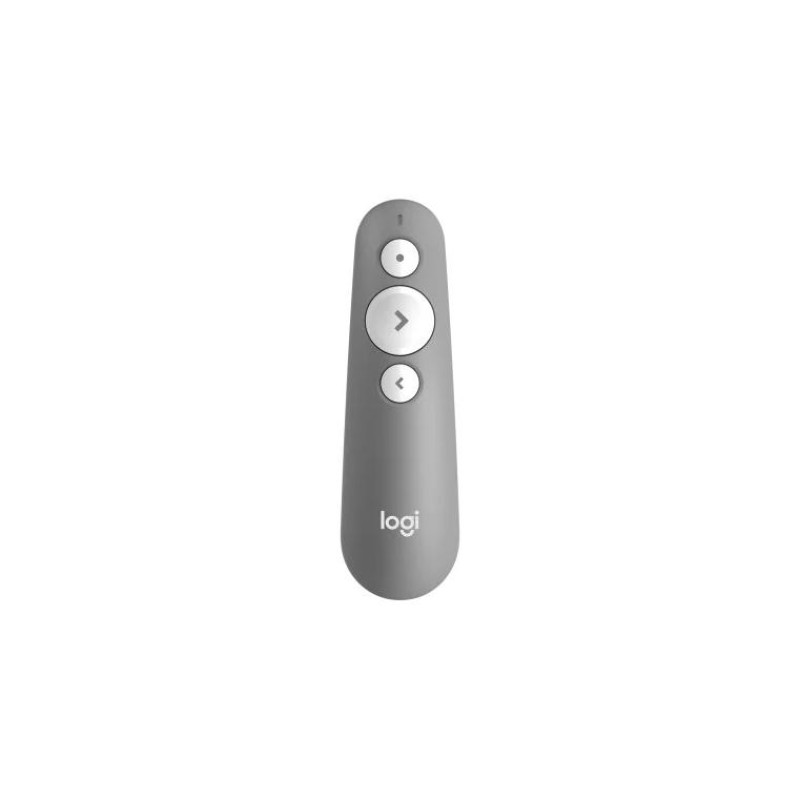 Пульт дистанционного управления Logitech R500s Laser Presentation Remote, Bluetooth и 2,4 ГГц, радиус действия беспроводной связи 20 м, графитовый