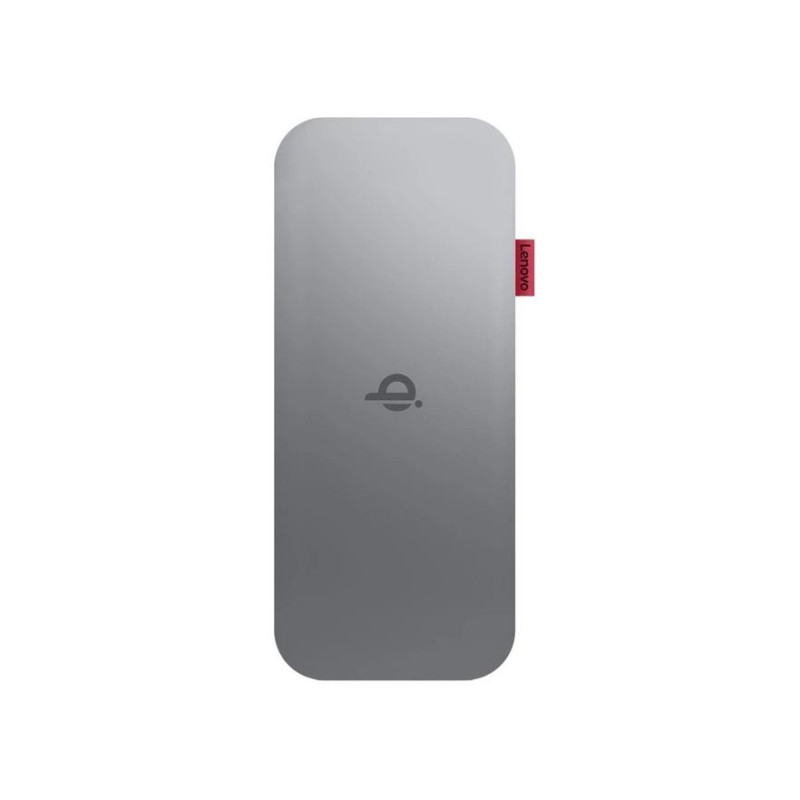 Lenovo Go USB-C Mobile Power Bank (10000mAh + Qi Wireless up to 15W), 2x USB-C Charging Ports, Input 27 W (9V/3A),