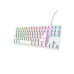 Trust GXT 833W Thado TKL, белый