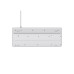 Trust GXT 833W Thado TKL, белый