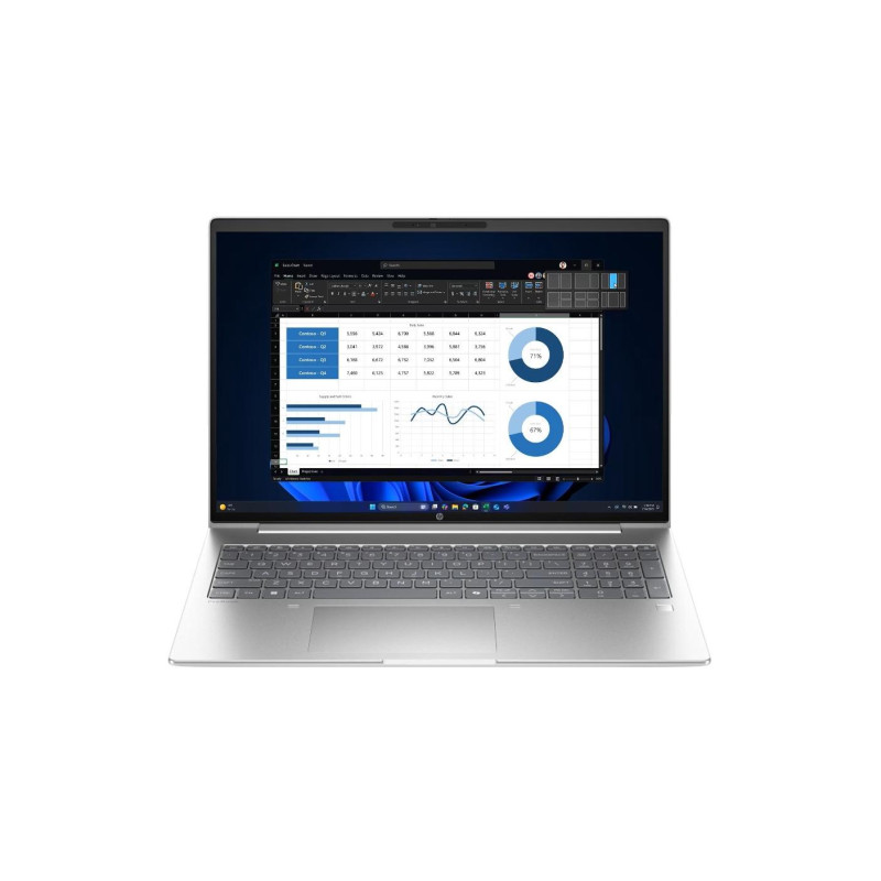 HP ProBook 4 G1i — 16,0-дюймовый сенсорный экран WUXGA UWVA TOUCH AG, 300 нит (Intel Core Ultra 7 255H, 32 ГБ (2 x 16 ГБ) DDR5 RAM, 1 ТБ PCIe)