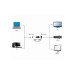 Переходник VGA-HDMI - Gembird A-VGA-HDMI-02, кабель-переходник VGA на HDMI+ VGA, 0,15 м, черный