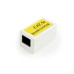 Соединитель LAN 8P8C, разъемы RJ-45F - RJ-45F, совместимый с категорией 5E, белый