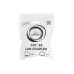 Соединитель LAN 8P8C, разъемы RJ-45F - RJ-45F, совместимый с категорией 5E, белый