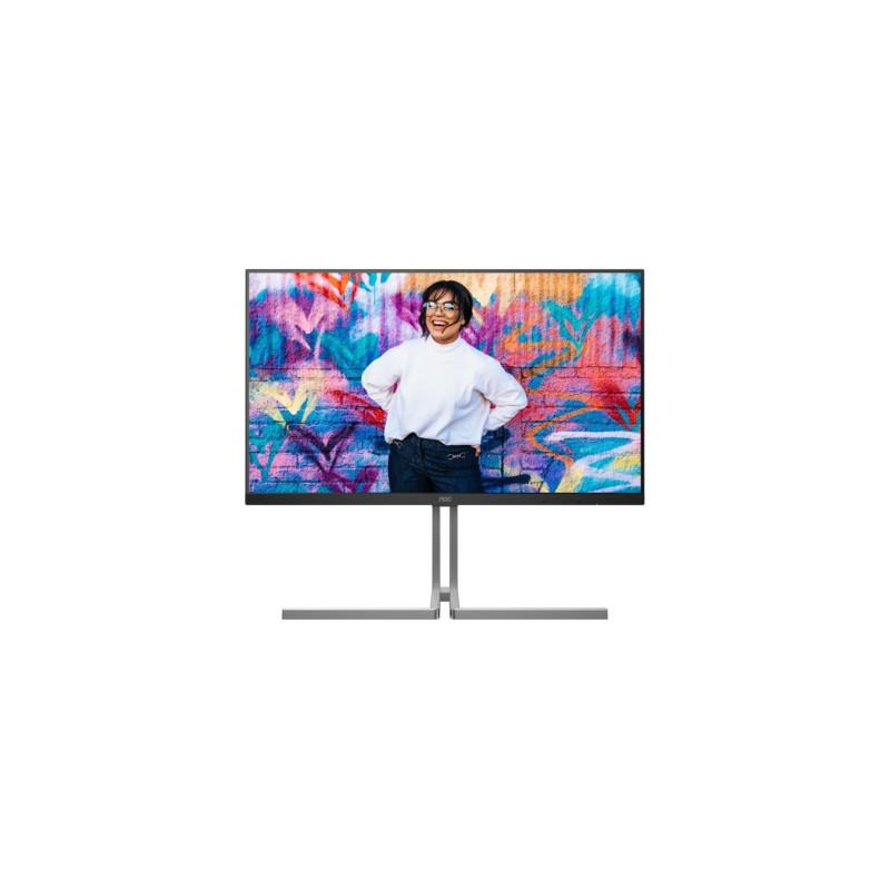 AOC U32U3CV, Negru