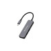 Многопортовый концентратор Verbatim USB-C Essentials, 4 порта: HDMI (до 4K/30 Гц), USB-C PD (до 100 Вт), USB-A 3.2 Gen 1, USB