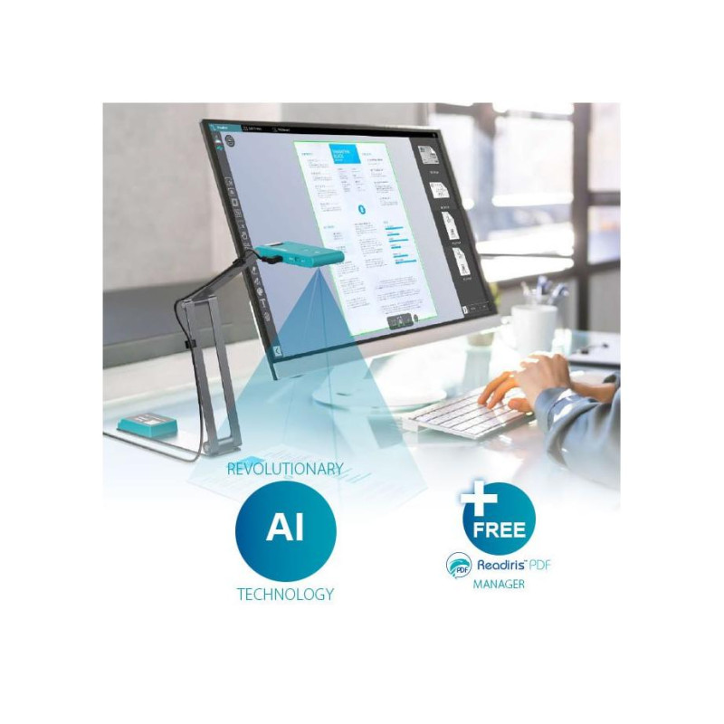 Сканер документов Canon IRIScan Visualizer 7 (4430V326) на базе камеры формата A3, камера Sony CMOS 13 МП, 4160 x 3120