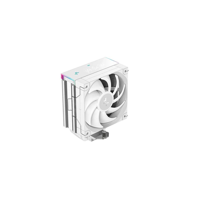 Кулер DEEPCOOL "AK400 DIGITAL PRO WH", сокет Intel 1851/1700/1200/115x и AMD AM5/AM4, до 220 Вт, 1 кулер 120 мм