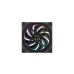 120-мм вентилятор для корпуса - DEEPCOOL ”FL12R”, высокопроизводительный вентилятор REVERSE 120 мм с ARGB-подсветкой и ШИМ-управлением, 120 x 120 x 25 мм, 500~2150 об/мин ±10%,