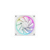 120mm Case Fan - DEEPCOOL ”FL12 WH”, High-Performance 120mm PWM fan, 120x120x25 mm, 500~2150 RPM±10%, 55CFM, <