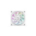 120mm Case Fan - DEEPCOOL ”FL12 WH”, High-Performance 120mm PWM fan, 120x120x25 mm, 500~2150 RPM±10%, 55CFM, <