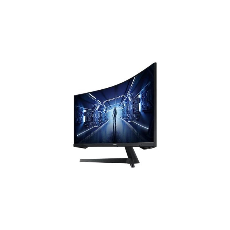 34,0-дюймовый дисплей Samsung VA LED Odyssey G5 G55T C34G55T, изогнутый, черный (1 мс, 2500:1, 250 кд, 21:9, 3440 x 1440, 178°/178°, обновление)