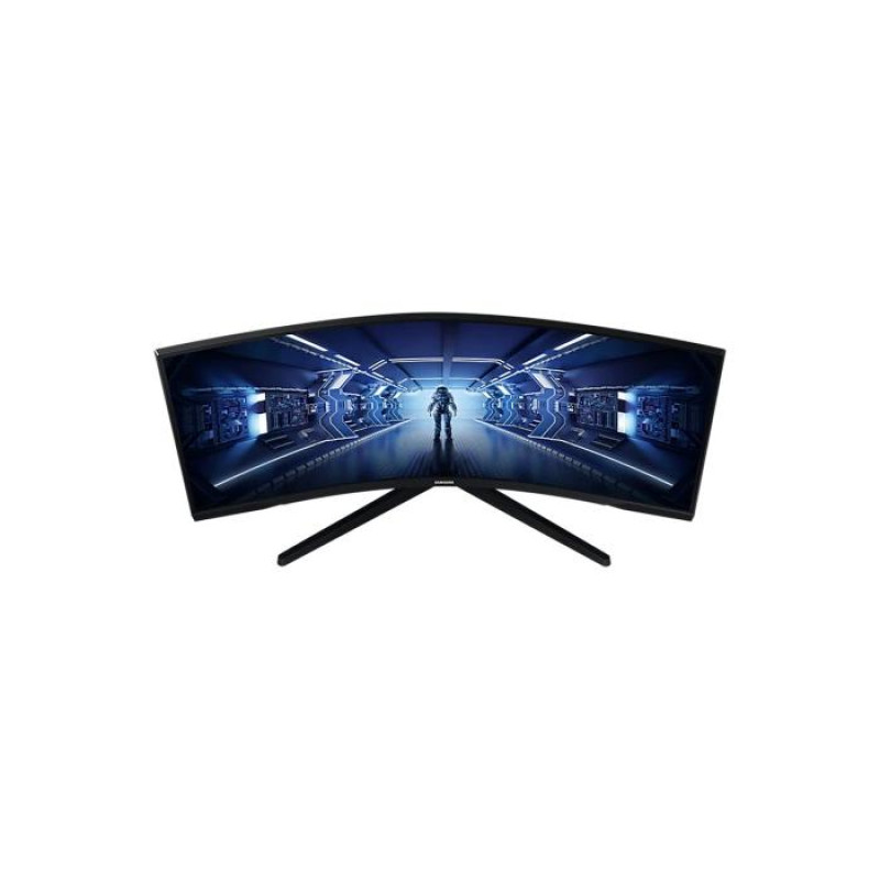 34,0-дюймовый дисплей Samsung VA LED Odyssey G5 G55T C34G55T, изогнутый, черный (1 мс, 2500:1, 250 кд, 21:9, 3440 x 1440, 178°/178°, обновление)