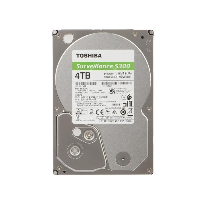 Жесткий диск 4.0TB Toshiba HDWT840UZSVA S300
