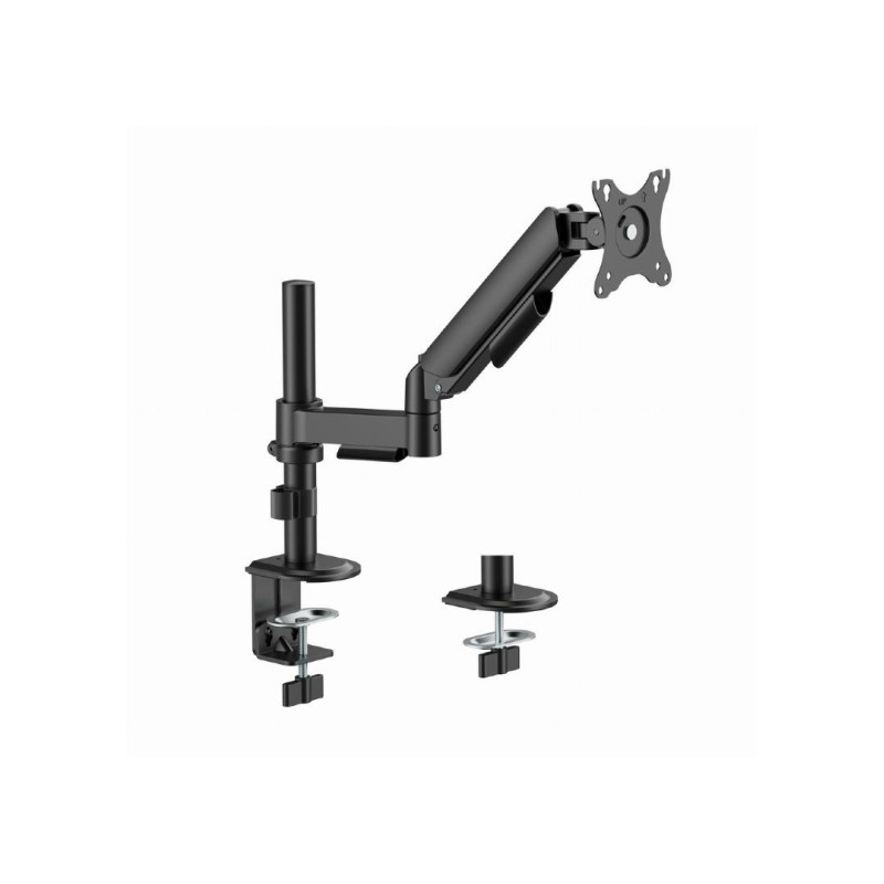 Arm for 1 monitor 17”-32” - Gembird MA-DA1P-02, Adjustable desk display mounting arm, Gas spring 2-9 kg, VESA 75/