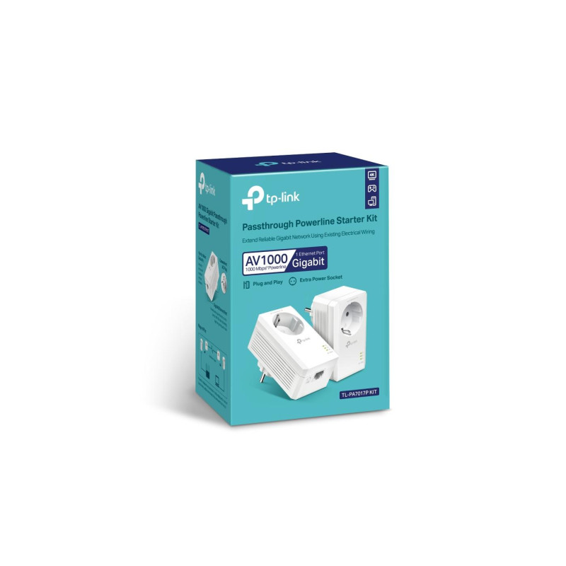 TP-LINK TL-PA7017P Kit, Alb