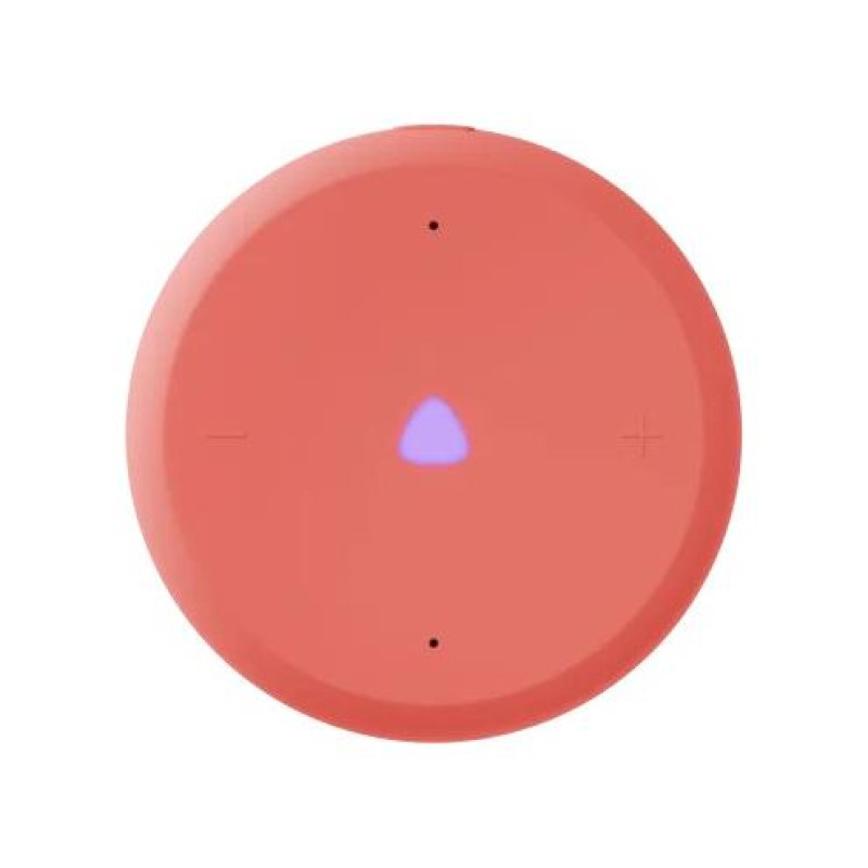 Smart Speaker (YNDX-00028ORG) Yandex Station LITE 2 (without clock) with Alisa, Orange, Smart Home Control Center