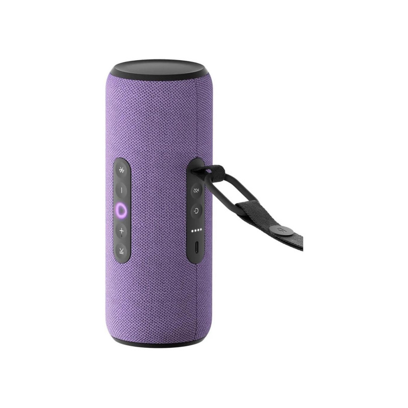 Smart Speaker (YNDX-00030VIO) Yandex Station STREET with Alisa, Violet, Portable, IP67, Smart Home Control Center,