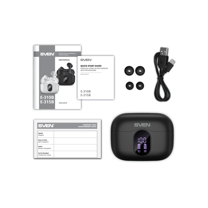 SVEN E-315B, Negru
