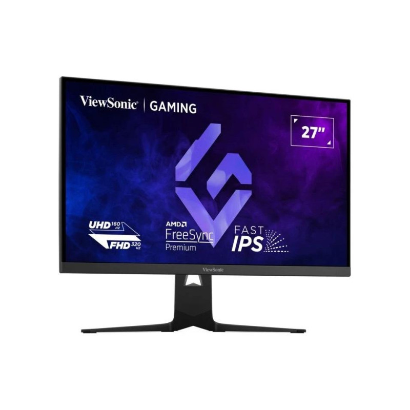 27.0” VIEWSONIC IPS LED XG275D1-4K Dual-Resolution Black (0.5ms, 1000:1, 300cd, 3840x2160 and 1920x1080, 178°/178