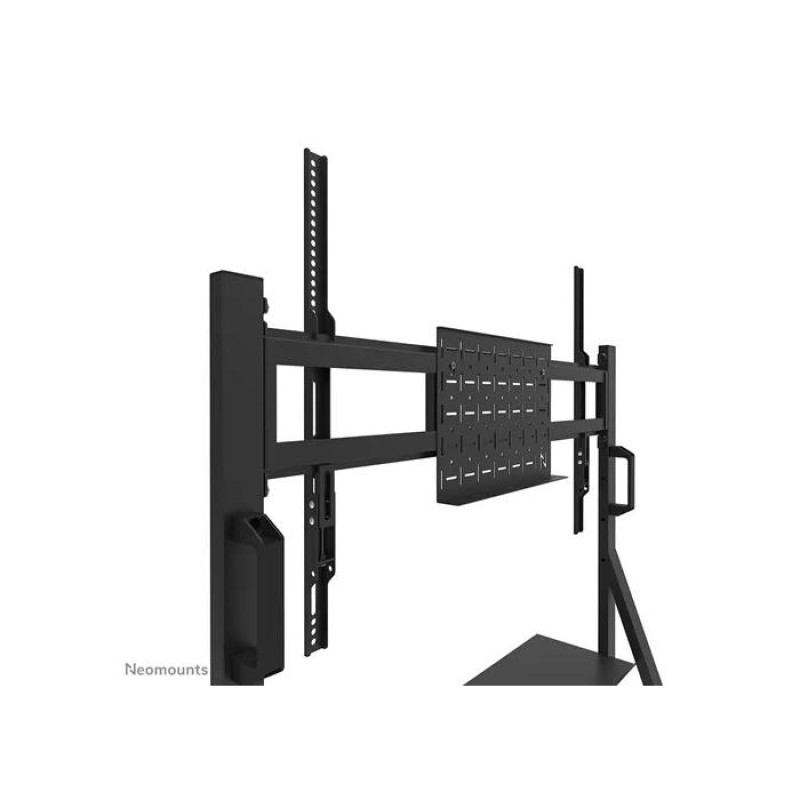 TV Floor stand with caster wheels for 55-86” - Neomounts, Mobile, max 76 kg, VESA 100x100-900x600, manual h 106-136