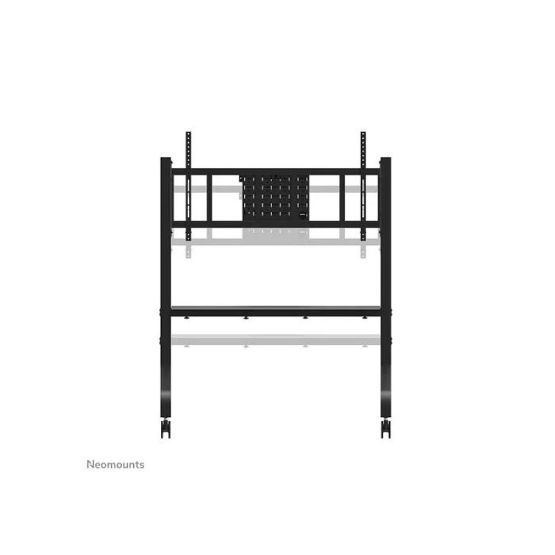 Heavy duty TV Floor stand with caster wheels for 65-115” - Neomounts, Mobile, max 125 kg, VESA 100x100-1100x600,
