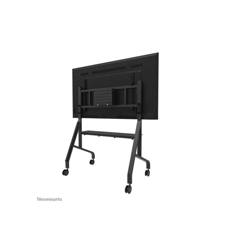 Heavy duty TV Floor stand with caster wheels for 65-115” - Neomounts, Mobile, max 125 kg, VESA 100x100-1100x600,