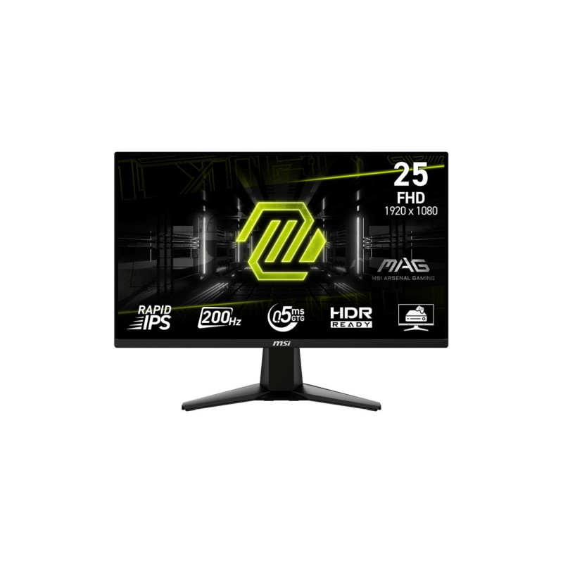 MSI MAG 255F E20, Negru