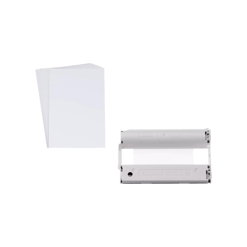 Paper Canon XC-20L EU26 - Canon Color Ink/Label Set XS-20L (Photo Paper 54x85 mm (20 Sheets) + Ink Set),