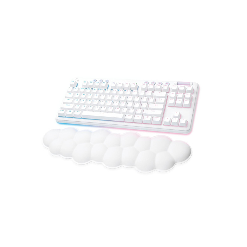 Logitech Wireless Gaming Keyboard G715, 87 key TKL and Palmrest - Mechanical Switches, RGB, Double-shot PBT key