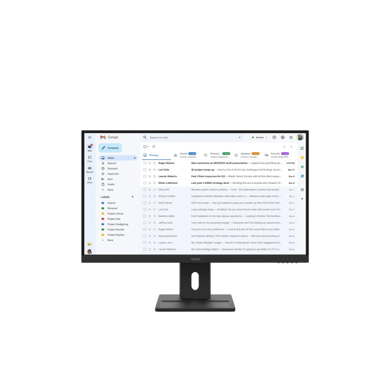 Монитор Lenovo ThinkVision E27Q-40, Black