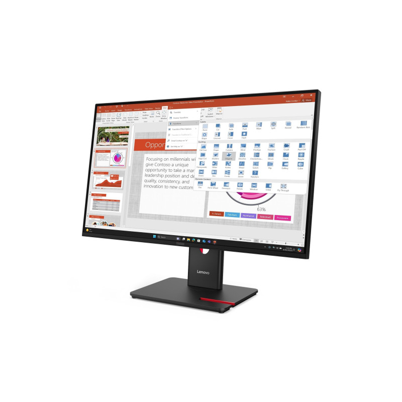 Монитор Lenovo ThinkVision T27-40, Black
