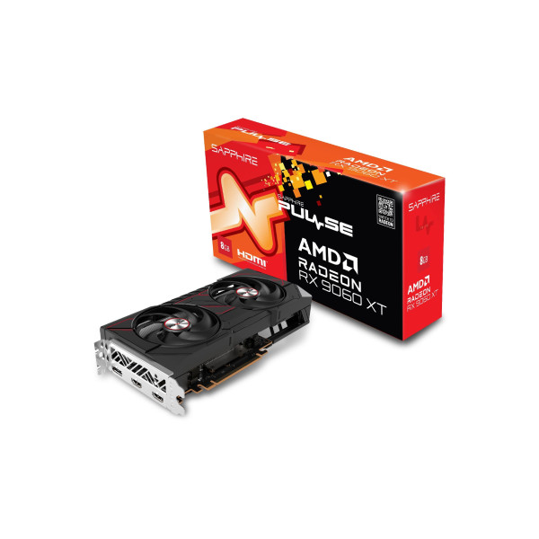 Placa video Sapphire Pulse Radeon RX 9060 XT OC, 11350-04-20G