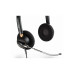 Poly EncorePro HW520V Binaural Headset +Quick Disconnect EURO, SoundGuard Digital, Cable length78.5 cm, Black (Poly