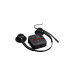 Poly EncorePro HW520V Binaural Headset +Quick Disconnect EURO, SoundGuard Digital, Cable length78.5 cm, Black (Poly