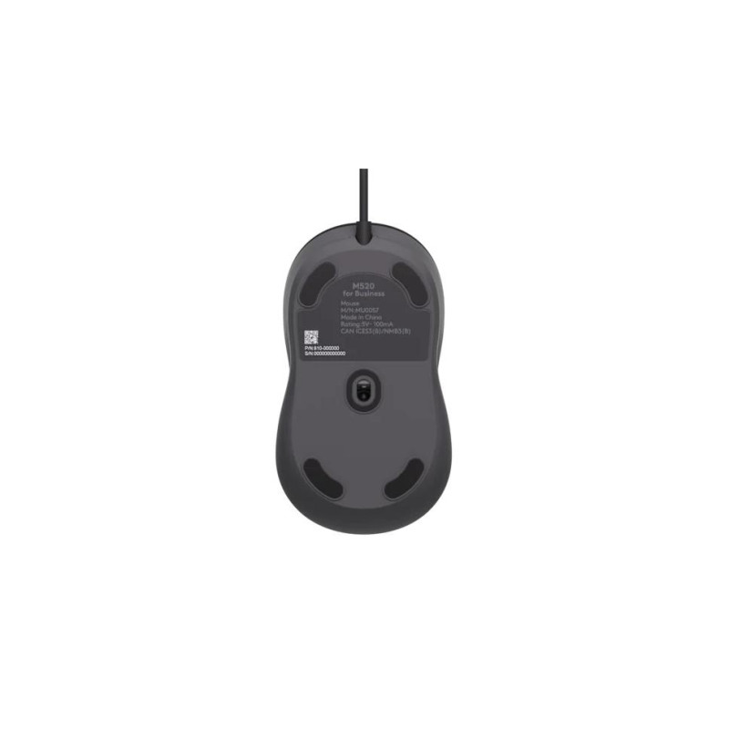 Мышь Logitech Signature M520 for Business, Graphite
