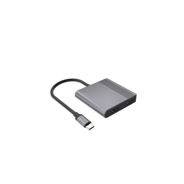 Gembird  A-CM-COMBO3-04, USB Type-C 3-in-1 multi-port adapter (USB port + HDMI + PD), 85 W USB Type-C Power 