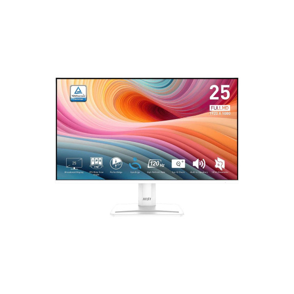 Monitor MSI PRO MP251W E2, White