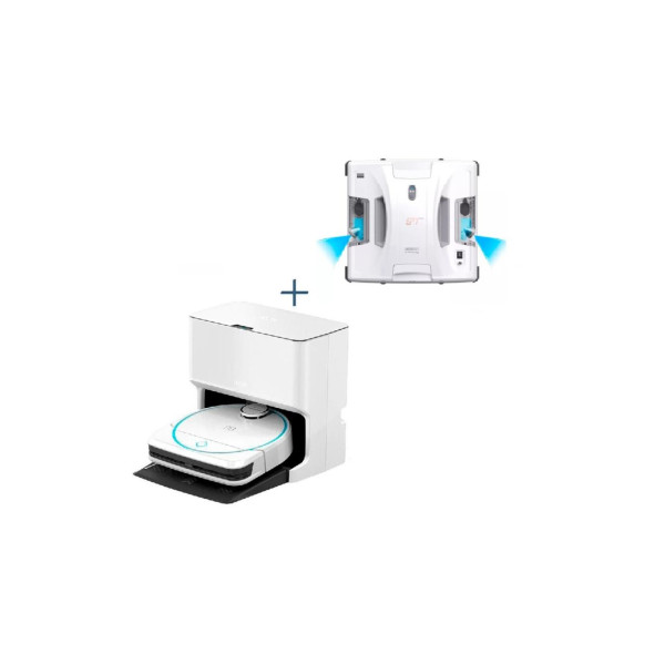 Bundle HOBOT ”Vacuum Cleaning Robot Legee D8 + Window Cleaning Robot S7 Pro